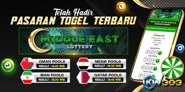 PASARAN TOGEL TERBARU MIDDLE EAST